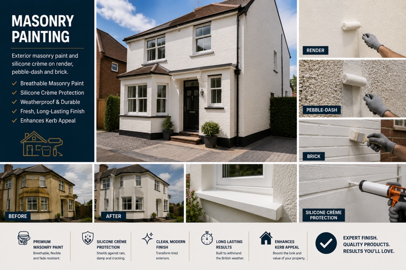 Masonry Painting in Hampstead by Handyman Hampstead