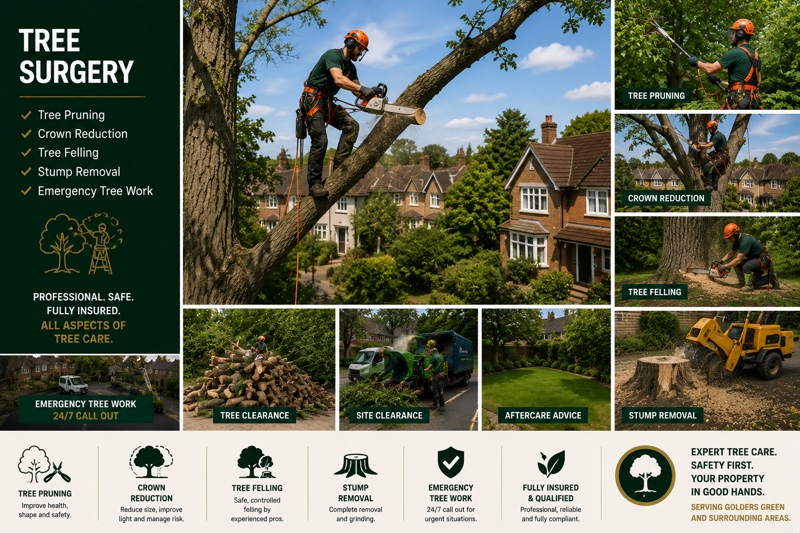 Tree Surgery in Hampstead by Handyman Hampstead